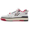 Li Ning Rookie PE Slip Resistant Cushioning Slip Resistant Cushioning Low Top Vintage Basketball Shoes Women's Ecru ABCS028-1