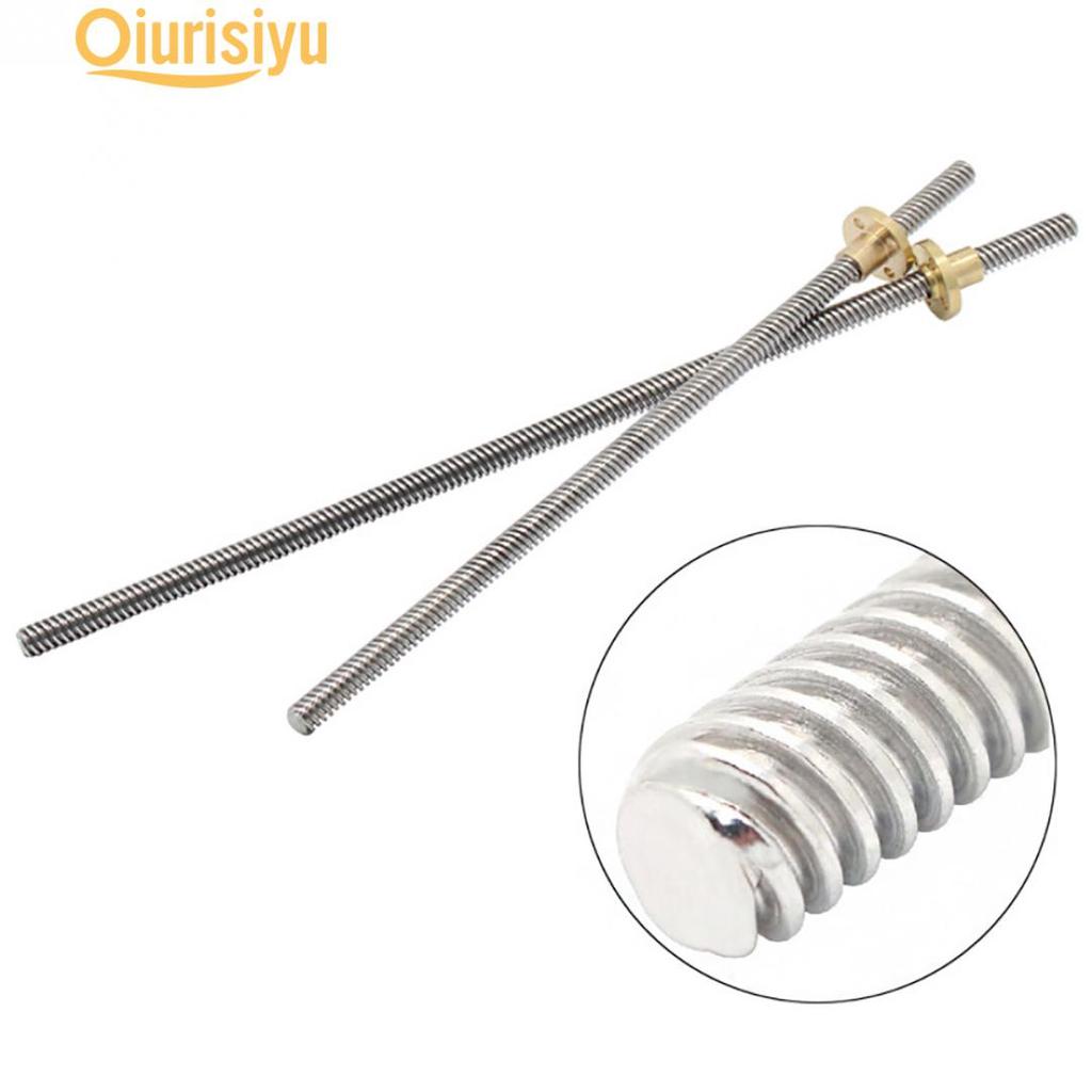 T8x2 8mm Trapezoidal Rod Brass Flange Nut For CNC 3D Printer Leadscrew