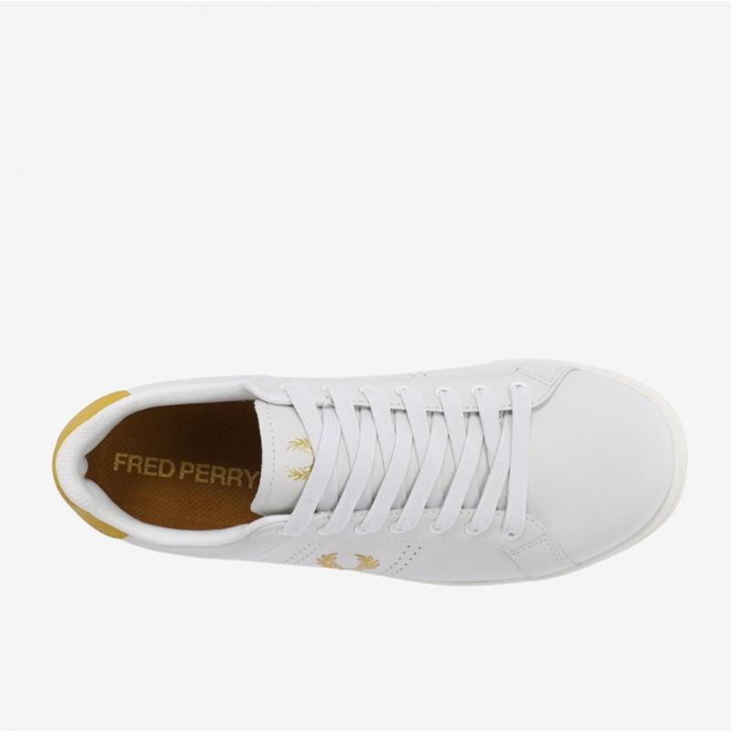 Fred Perry B721 Leather Sneakers White Sfpu2436312