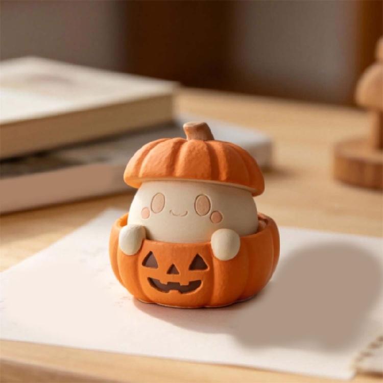 Ghostly Pumpkin Silicone Molds Halloween Candle Silicone Molds For Making Candle Soap Festival Decoration Resin Casting