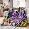 New Arrived Colorful Unicorn Flannel Blanket Gifts for Kids Moon Little Unicorn Print Soft Cozy Lightweight Plush Throw Blanket