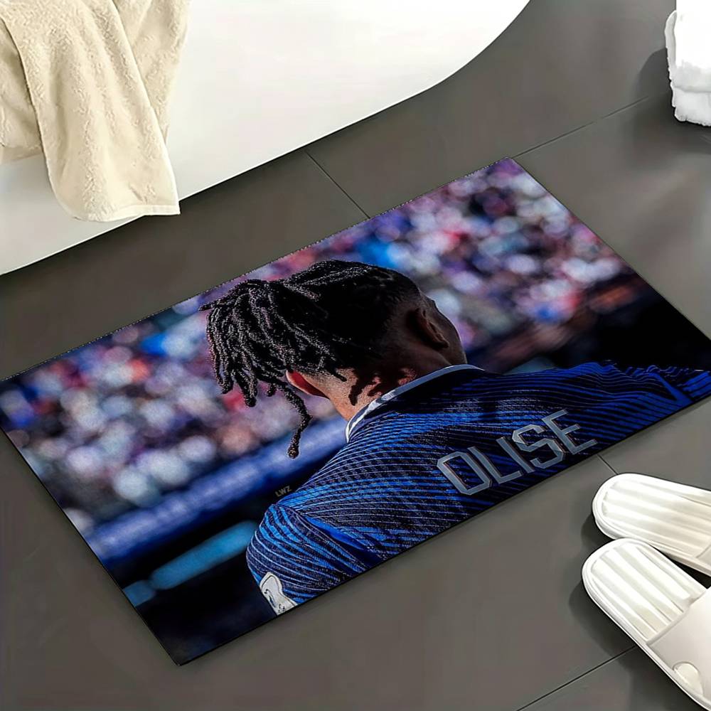 The King of Assists Michael Olise Bedroom Decor Carpet for Living Room Thick Plush Study Floor Mat Home Fluffy Soft Rug