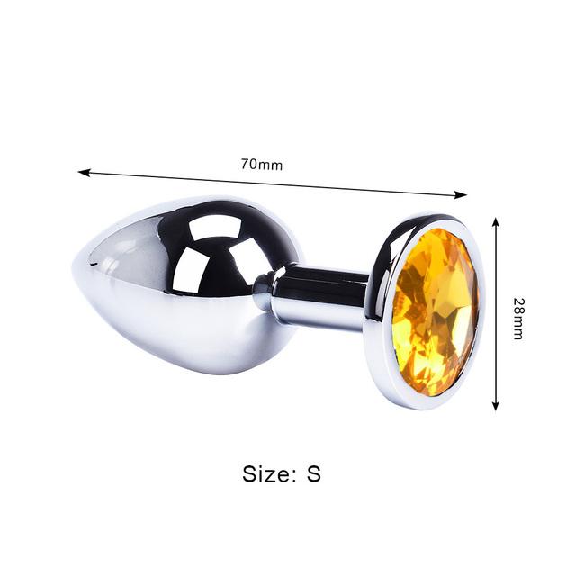 Sex Vibrator Metall Anal Spielzeug Für Frauen Erwachsene Sex Produkte Für S Männer Butt Plug Edelstahl Anal Plug Sex Spielzeug anal DildoToys