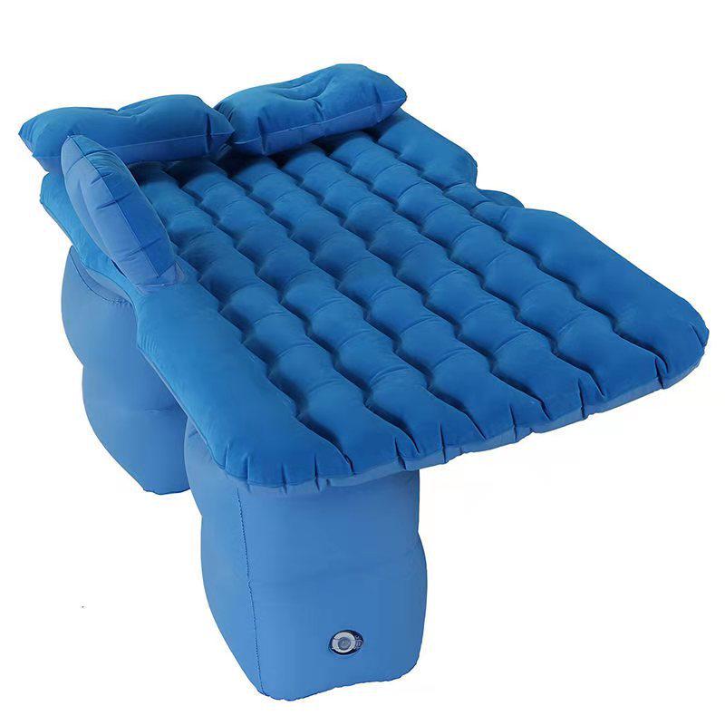 Inflatable Car Mattress for SUV and Sedan - Folding Travel Bed for Sleep and Self-Driving Tours