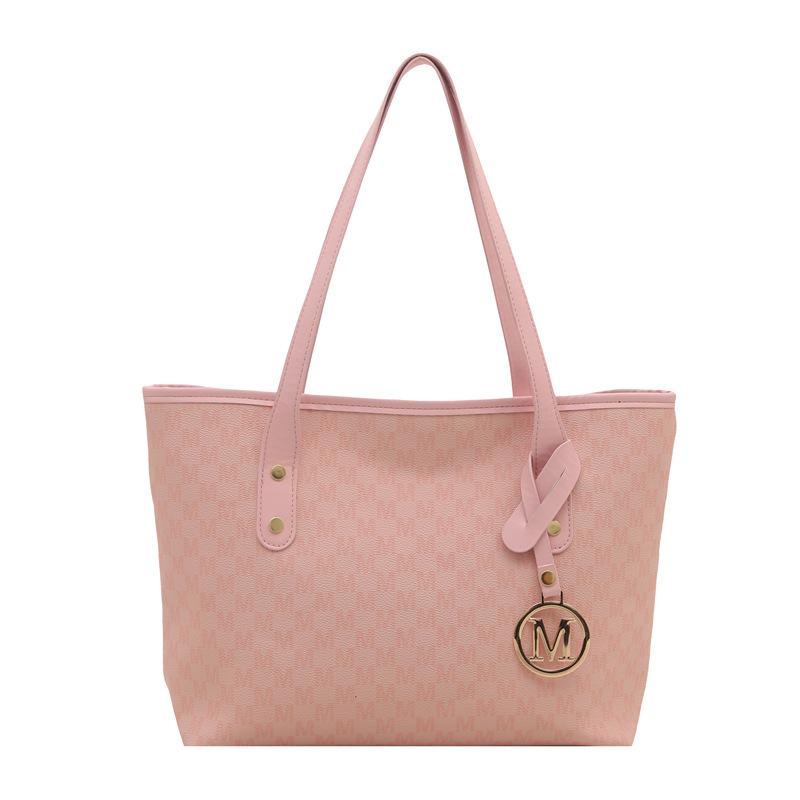 Stylish Personality Large Capacity Letter Simple Printing Tray Extra Large Bag Women's New Shoulder Bag