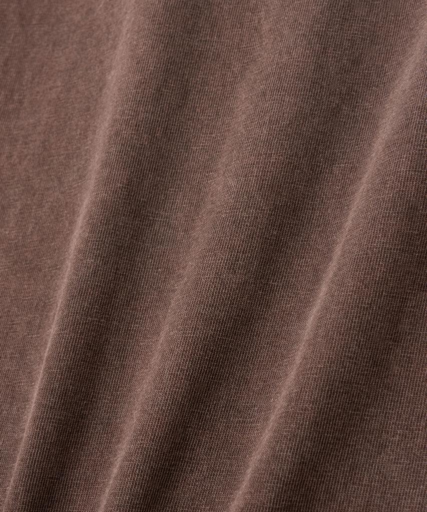 PHYPS MOTORCYCLE Wing Collect Logo Short Sleeve Brown