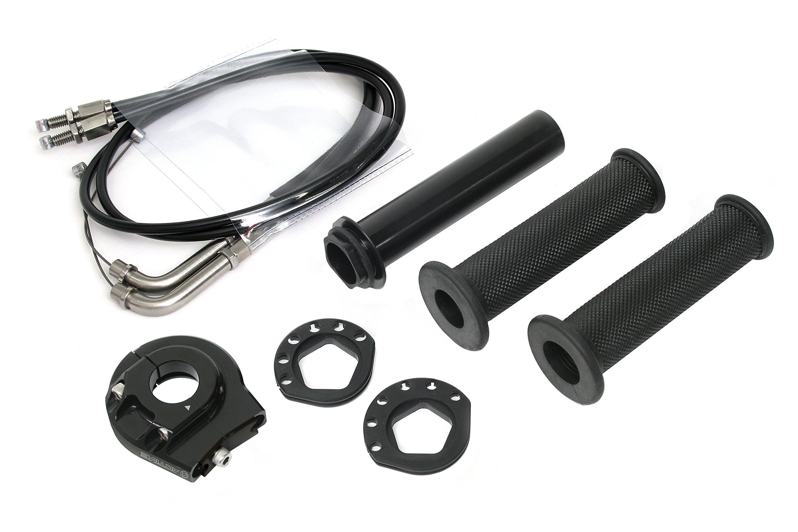 

ACTIVE EVO2 High Throttle Kit for Motorcycle Handles, model: 1065310, blk Winding: φ50/52 чёрный
