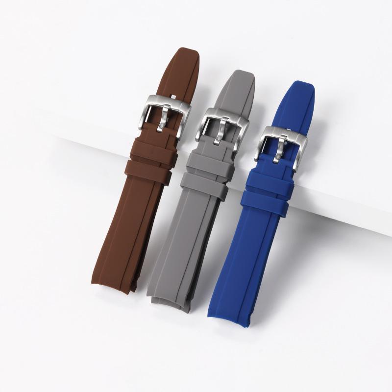 Pasek silikonowy Citizen Universal z zakrzywionymi końcówkami (19-24 mm)