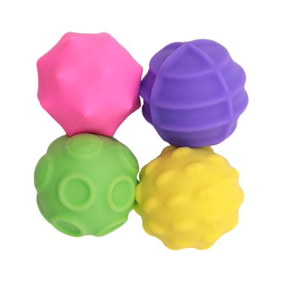 

4 шт. Силиконовые Магнитные Игрушки-Спиннеры для Взрослых и Подростков, Магнитные Шарики для Снятия Стресса, Сенсорная Игрушка с Разными Текстурами, Аксессуар для Офисного Стола разноцветный