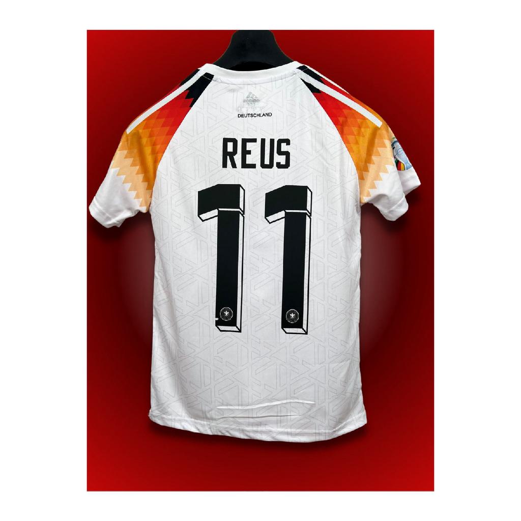 Germany 2024/25 New Season Marco Reus Adult White Jersey