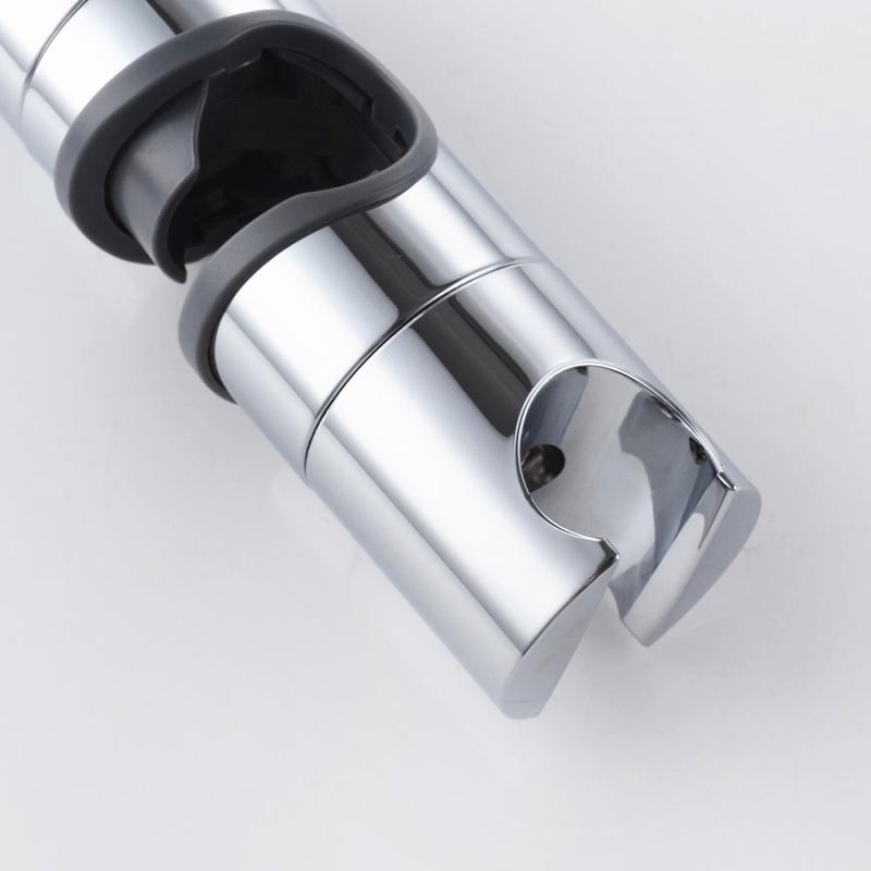High Quality ABS Chrome Shower Head Holder 18-25MM Bathroom Bracket Rack Slide Bar Shower Accessories