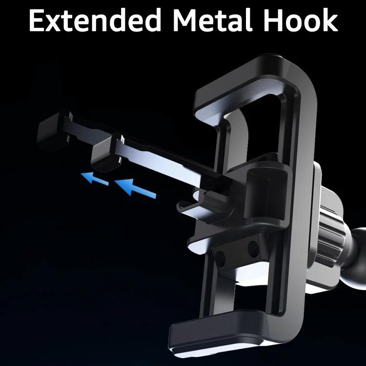 Untoom Auto Lüftungsschlitzklemme 17mm Kugelkopfbasis für Universelle Auto Handyhalterung Auto Luftauslass Klemmenhalterung für Auto Einzel Lamellen Lüftung