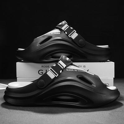 New Breathable Soft Men's Sandals Non Slip Thickened Solesoutdoor Use Beach Slippers Summer Odor Prevention Slide Show Slippers