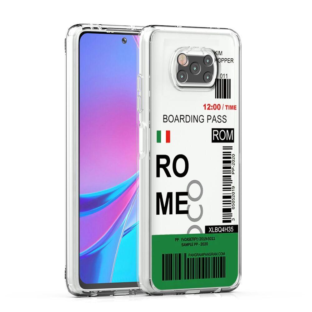 Phone Case For Xiaomi Poco X6 X5 NFC X3 F6 F5 Pro F4 F3 M3 14 13T 12T 12 13 Lite 11 5G Cover World City Travel Ticket New York