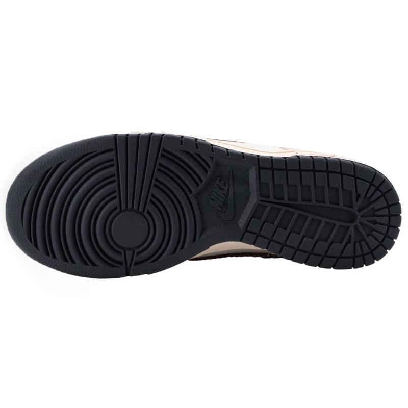 Nike Dunk Slip Resistant Abrasion Resistant Low top Skateboard Shoes Men's White Black Gray IM6670-202(Team1676-S-BOX