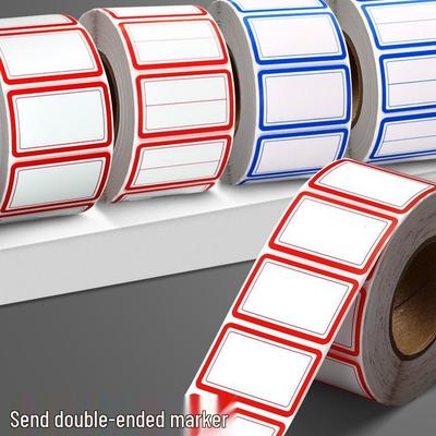Waterproof Self-Adhesive Handwritten Label Stickers - Colorful and Durable 
