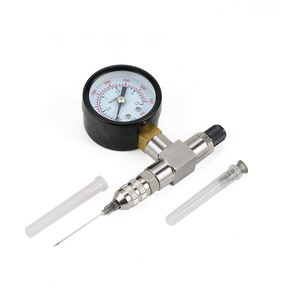 350PSI Shock Nitrogen Needle Fill Tool Compatible with Yamaha YZX,RZR's,Compatible with Arctic Cat,Compatible with Ohlins,Compatible with Raptor