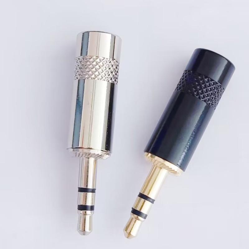 3.5mm Stereo Sound Plugs With Plated Coppers For High Fidelities Sound Transmission