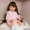 Wholesale 55 Cm Reborn Baby Doll Cute Bathe Kids Playmates Early Educational Toys Festival Gifts
