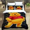Pooh Bear Cartoon-themed Bedding Sets, Including Single, Double, King, and Queen-size Beds, Bedding Sets, and Adult Bedroom Duve