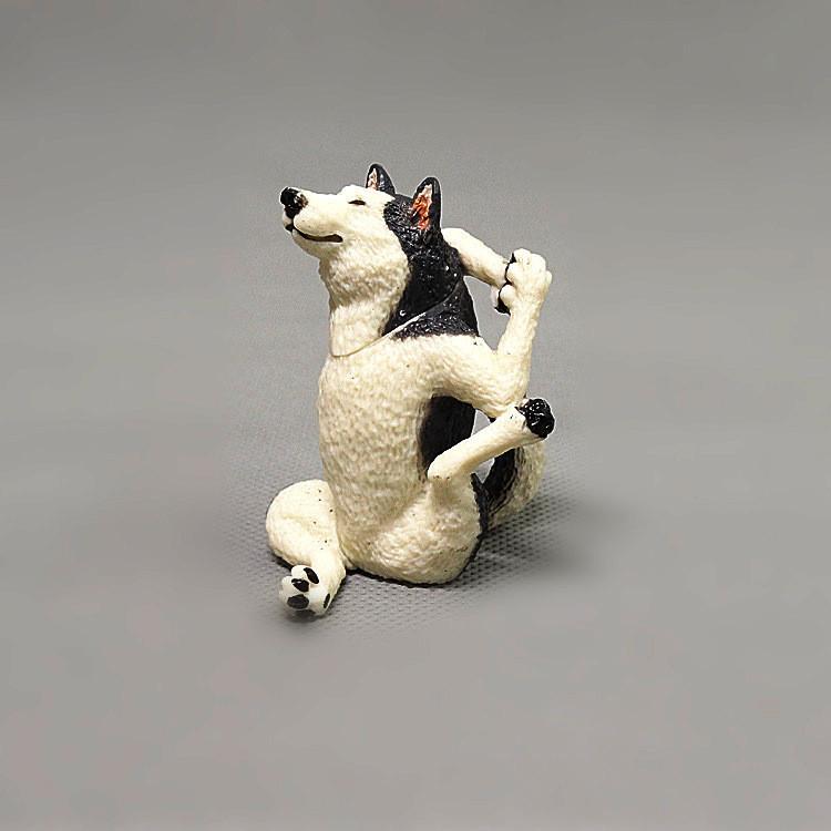 Corgi Bulldog Pvc Toy Model With Realistic Animal Features For Kids Room Decor