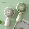 Rechargeable Battery Cooling Fan with Base USB Fan Pocket Fan Handheld Fan