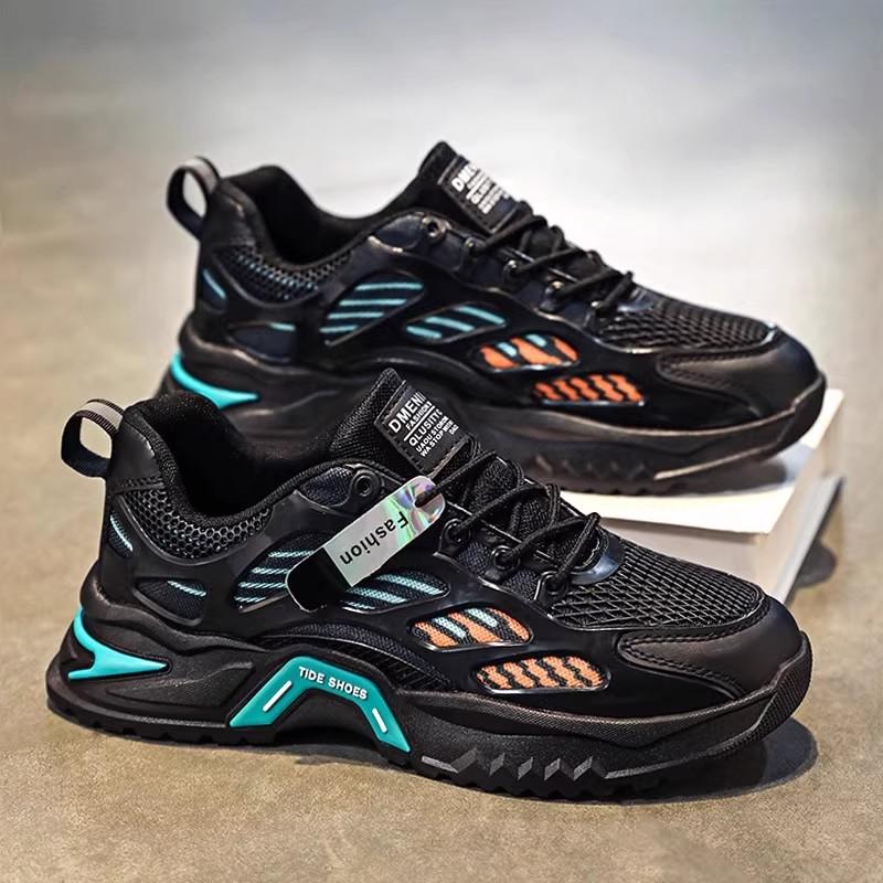 Forrest Gump's new summer mesh breathable casual running sports thick-soled heightening dad trendy shoes