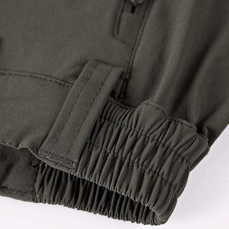 Höst/vinter Herr Mode Trekking Fleece Klättring Långbyxor Fiske Vandringsbyxor Varma skridskobyxor Plus Size