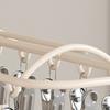 Stainless Steel Sock Drying Rack Windproof Clothes Hanger Portable Underwear Holder  Outdoor Drying