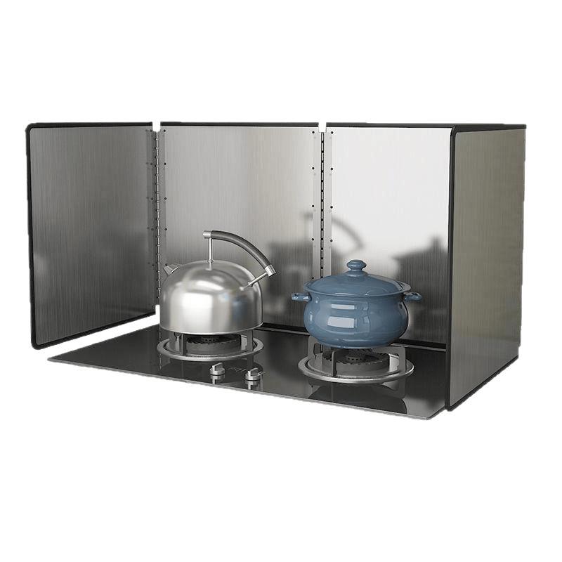 Heat-Resistant Stainless Steel Oil Splatter Guard for Stovetop Cooking