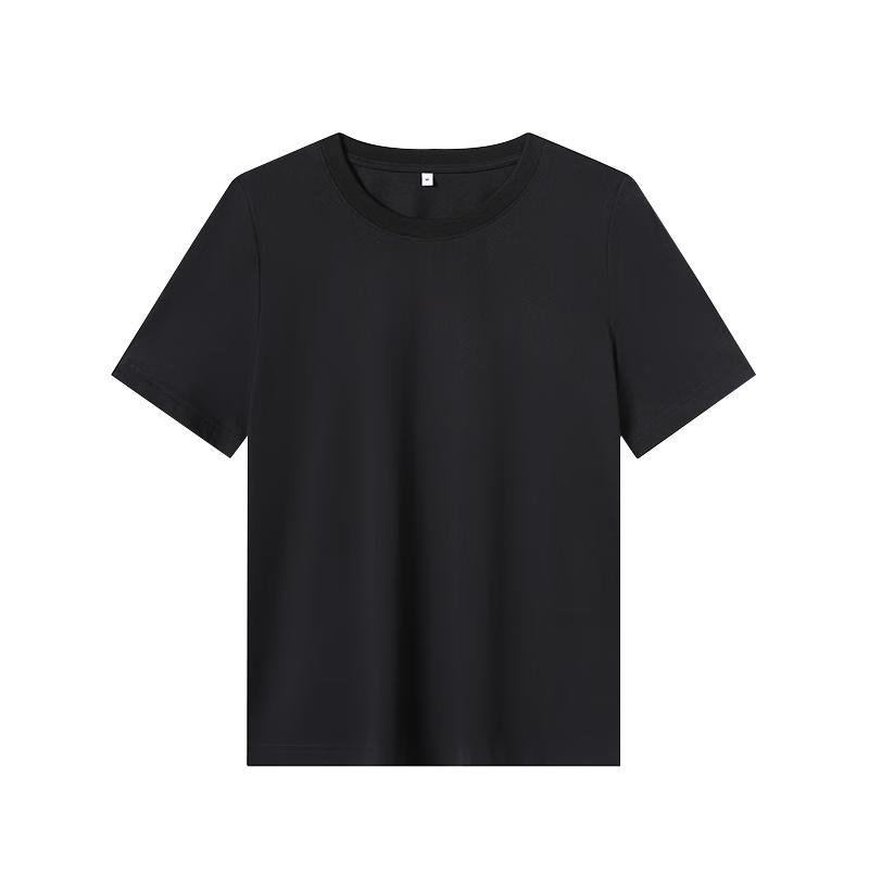 JZ Damen Kurzarm-T-Shirt aus reiner Baumwolle