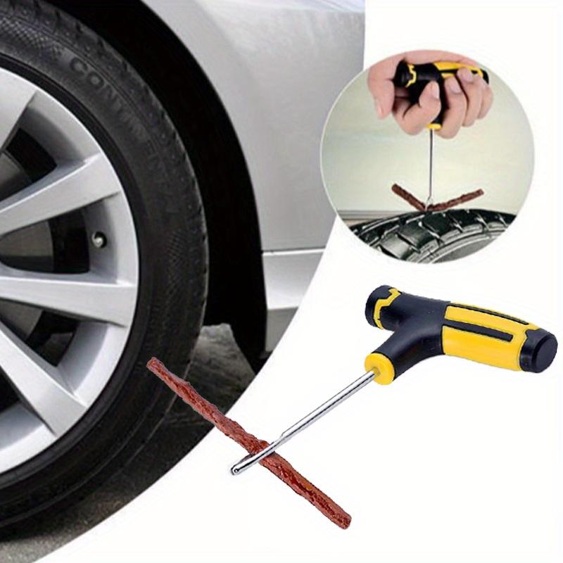 Car Tire Repair Kit Puncture Plug Tools Tyre Puncture Emergency for Tire Strips Stirring Glue Repair Tool Kit