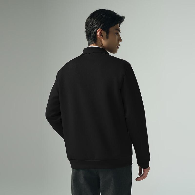 LILANZ Men's Far-Infrared Heating Loose-Fit Half-Zip Sweatshirt