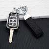 Soft TPU Car Key Cover Case For Honda Accord CRV CIVIC HR-V Jazz Auto 4 Buttons Key Fob Shell Holder Key Chain Set Accessories