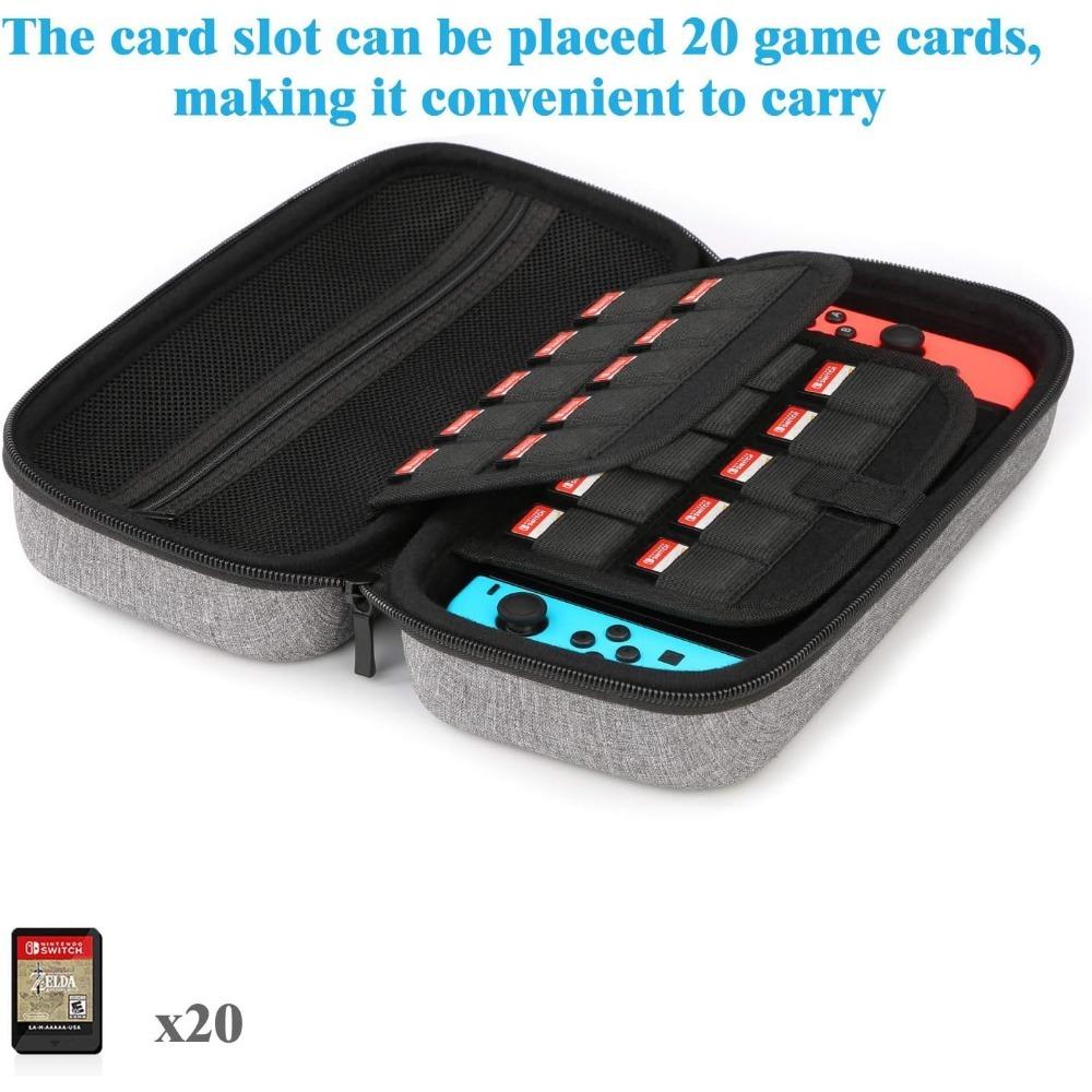 Hülle für Nintendo Switch und Switch OLED Schutz Switch Tragetasche Abdeckung für Nintendo Switch Konsole und Zubehör