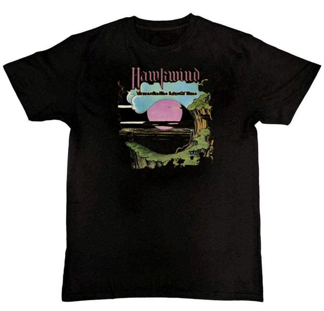 HAWKWIND Band WARRIOR ON THE EDGE OF TIME Mens T-Shirt M