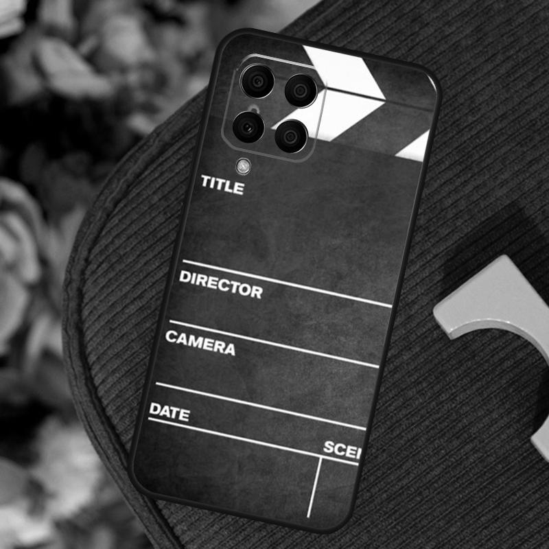Film Clapperboard For Samsung Galaxy M33 M53 M13 M20 M11 M31 M51 M15 M55 M12 M32 M52 M14 M34 M54 M30s Case