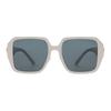 Versace Mirror Leg Decoration Nylon Square Sunglasses Women sunglasses Gray O4472D-O54848756