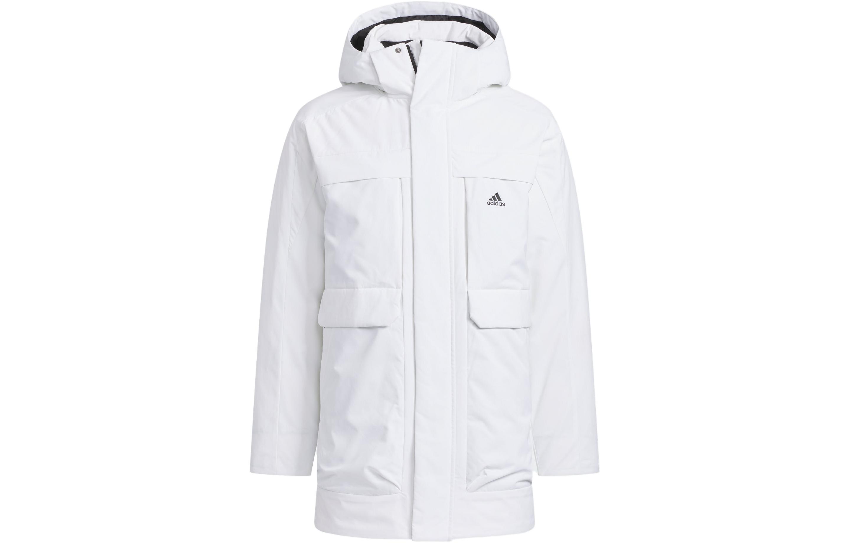 Adidas Длинная пуховая куртка Мужская Белый IV7555 L