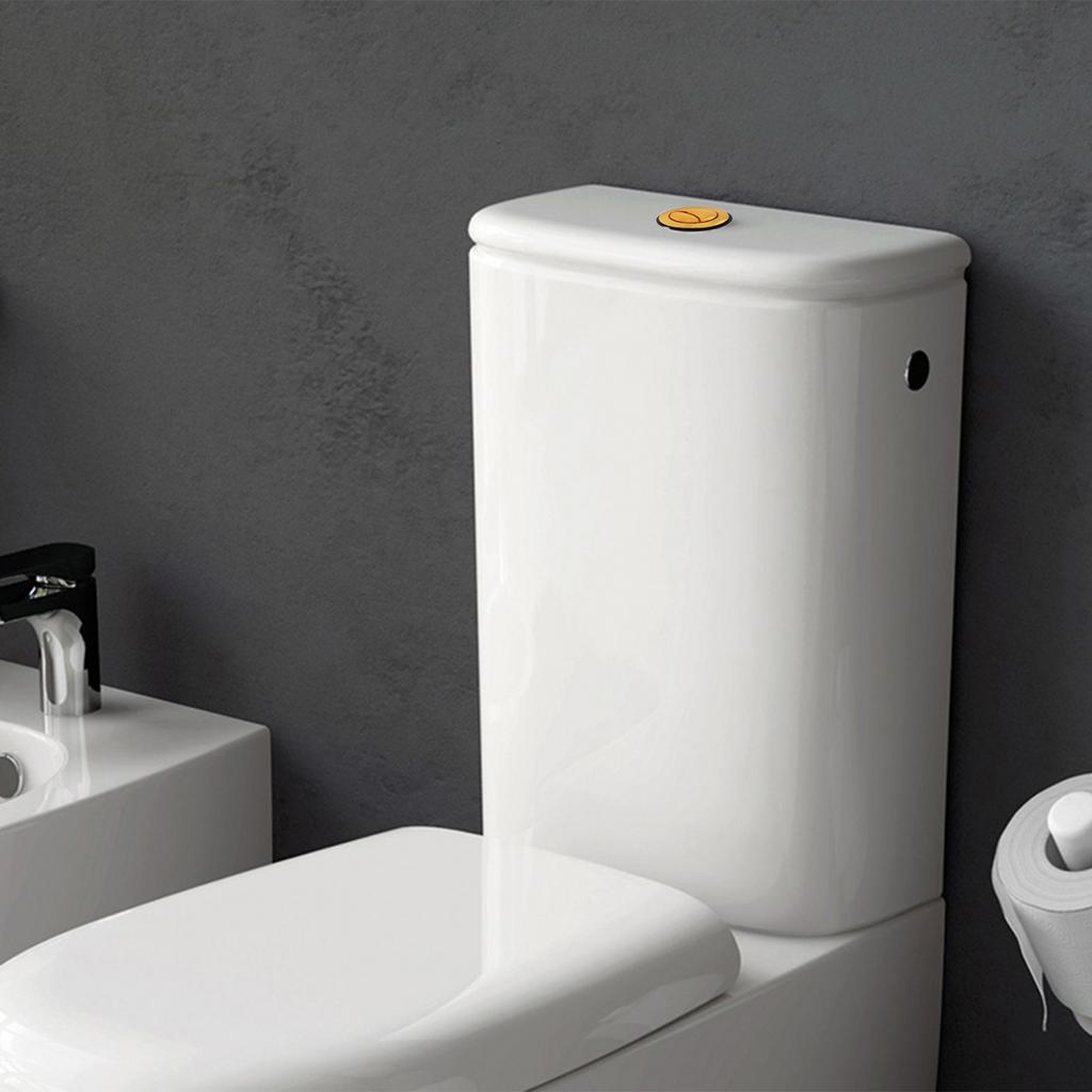Push Button Toilet Push Button Smooth ABS Dual Flush
