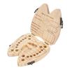 Teeth Storage Wooden Box Baby Tooth Keepsake Collecting Box Infants Kids Save Boxes