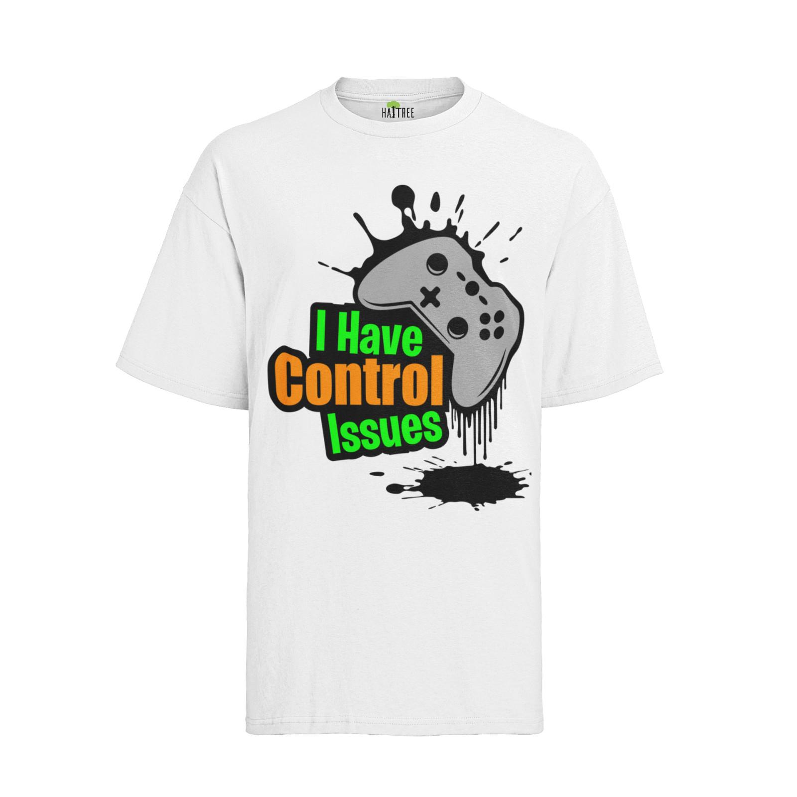 I Have Control Issues Gambling Shirt Man Game Games Geek Nerd Top Mens T-Shirt Mens Womens Tees Top S