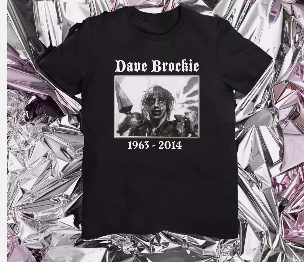 Dave Brockie GWAR Shirt Cotton Black Gift Fans All Size   Unisex