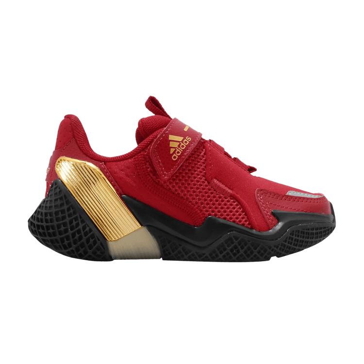

Детские кроссовки adidas 4uture RNR EL K Gold Red Black EH1824