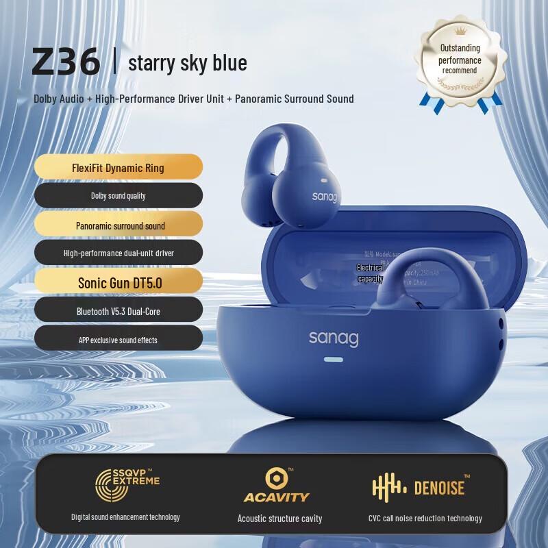 

Sainuo Z36S Pro Ear Clip Bluetooth Headset