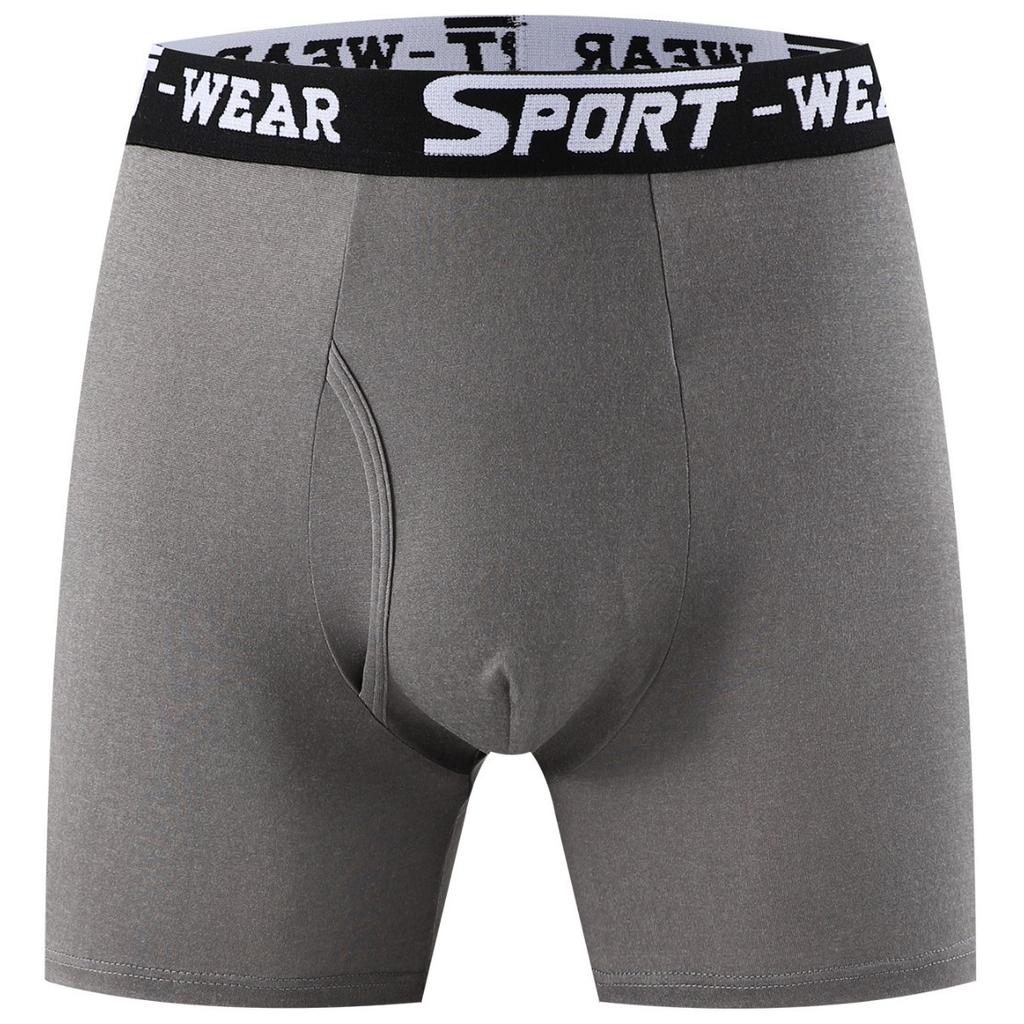 High Elasticity Four Corner Boxer Shorts for Men Breathable Fashionable Flat Angle Underwear