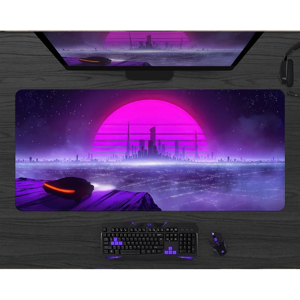 Japanese Anime Big Mouse Pads Cute Mousepads HD Large XXL Office Gamer Rubber Mat Company Desk Pad Design Table Carpet 800X400