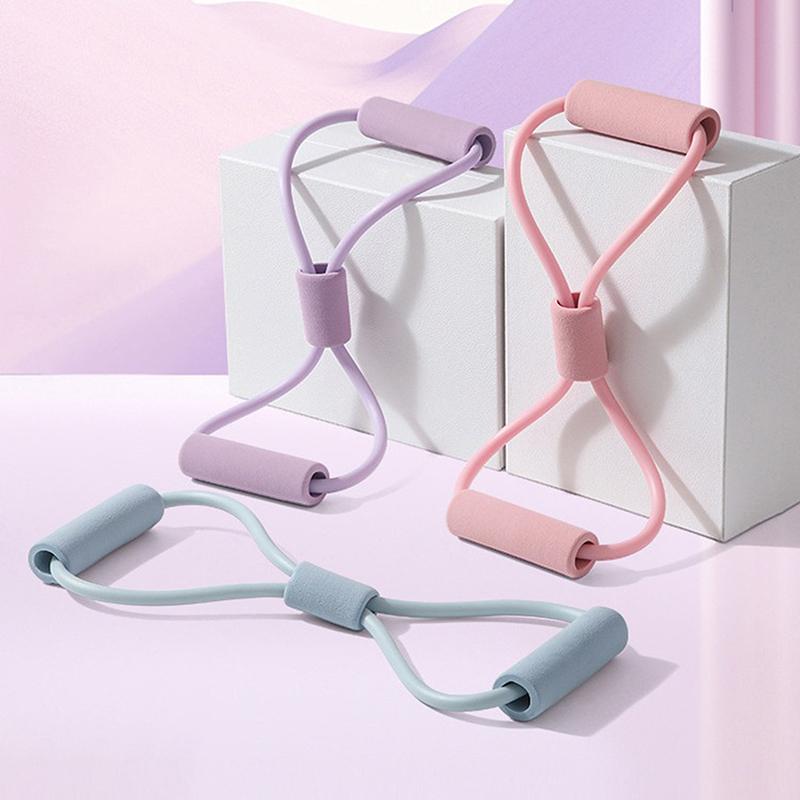 Benzi de Rezistență Accesorii Yoga Fitness Coardă de Tragere din Cauciuc Antrenament și Exerciții Echipament de Sală pentru Femei Exercițiu pentru Gât Stretch