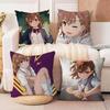 Misaka M-Mikoto Pillow Gift Home Office Decoration Bedroom Sofa Car Cushion Cover Case 45x45