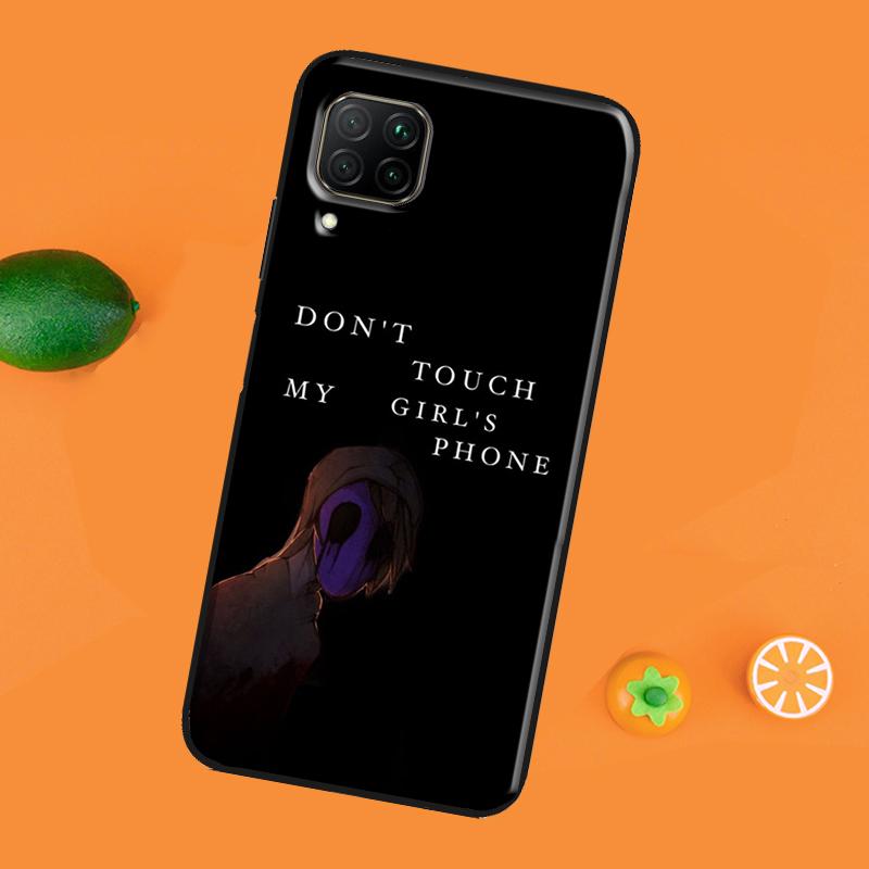 Creepypasta Ticci Toby x leser Deksel For Huawei P30 Pro P20 P40 Mate 20 Lite P Smart 2021 2019 Nova 5T Honor 50 10i 9X 8X